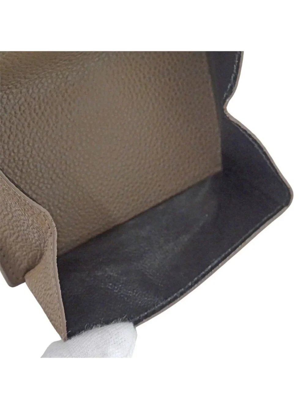 Saint Laurent Wallet Trifold Leather Top Logo Mini Small - Picture 8 of 13